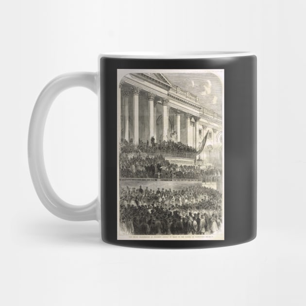 Second inauguration Abraham Lincoln 1865 by artfromthepast